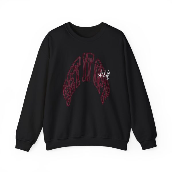 Offset Set It Off Arch Unisex Heavy Blend™ Crewneck Sweatshirt
