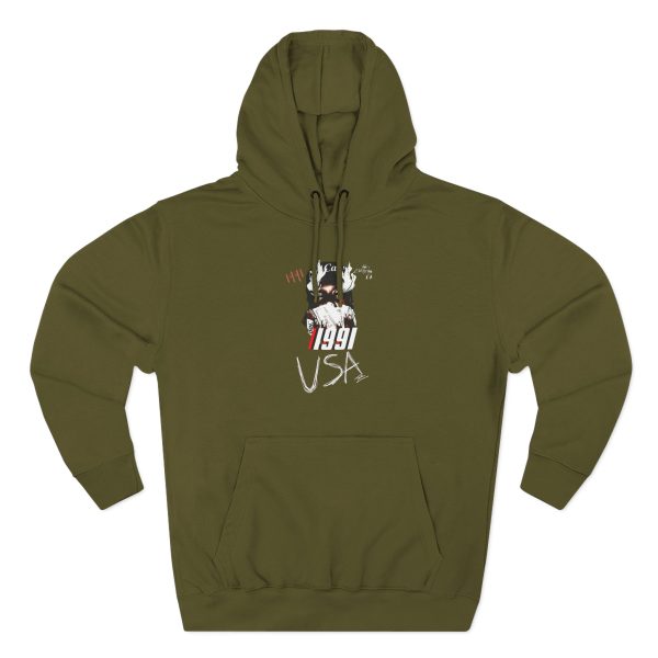 Offset 1991 Three-panel Fleece Hoodie